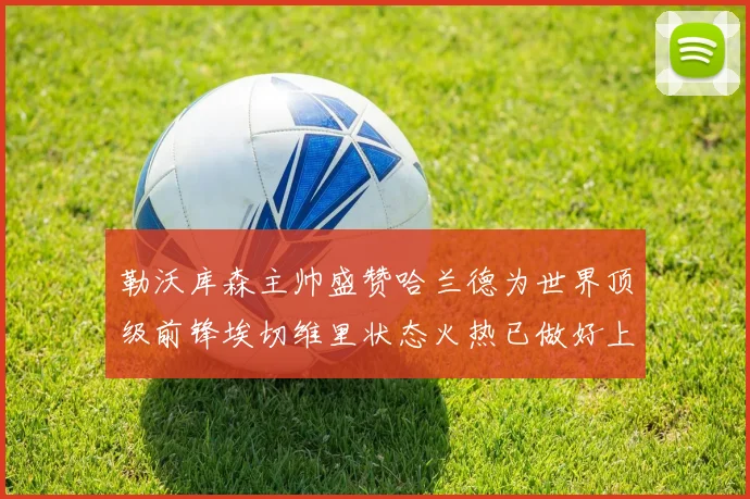 勒沃库森主帅盛赞哈兰德为世界顶级前锋埃切维里状态火热已做好上场准备